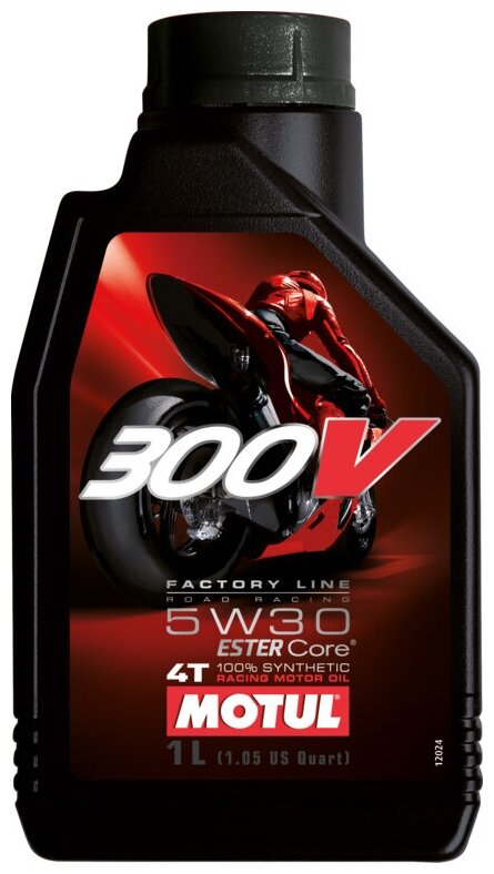 Масло моторное MOTUL 5W30 300V FACTORY LINE ROAD RACING (1л)