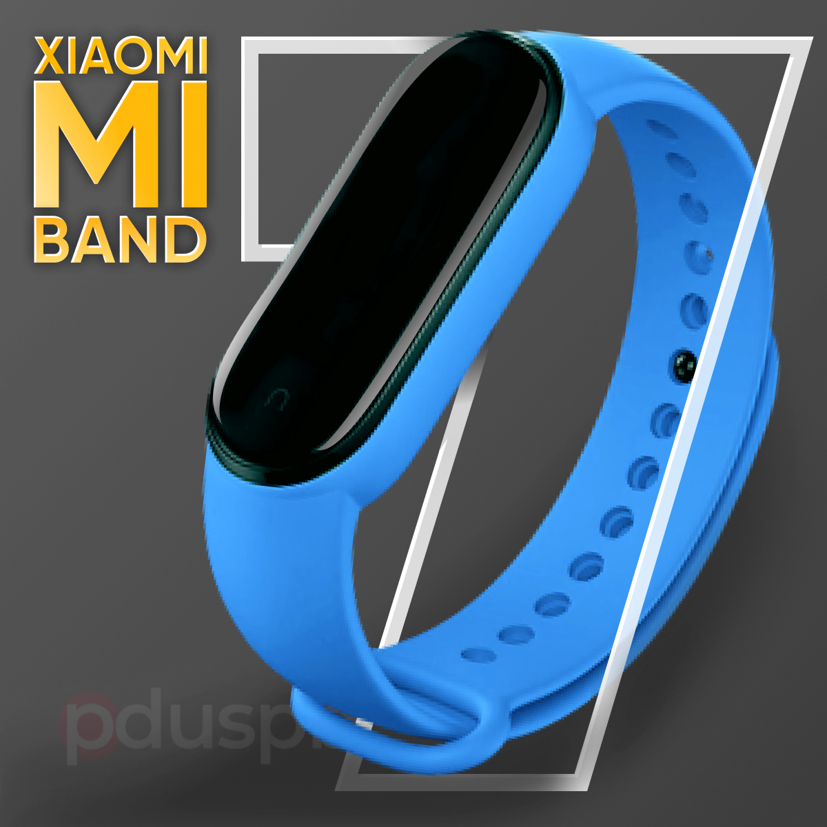 Силиконовый матовый ремешок №6 для фитнес-браслета Xiaomi Mi Band 7 / сменный спортивный браслет для умных (смарт) часов Ксяоми ми Бэнд 7