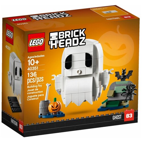 Конструктор LEGO BrickHeadz 40351 Хэллоуинское приведение, 136 дет.