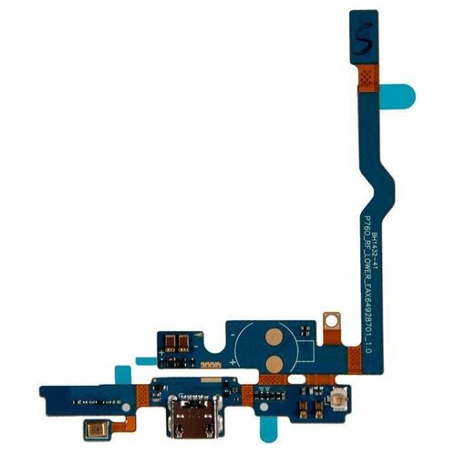 Шлейф с разъемом зарядки и кнопкой Home для LG P760 Optimus L9 дисплей для lg p765 p760 optimus l9