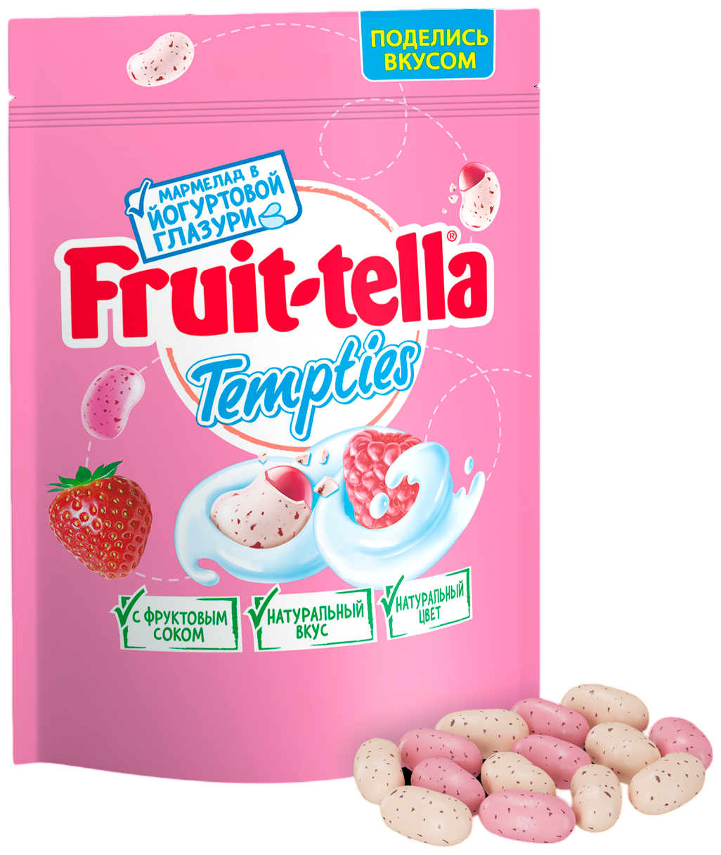 Мармелад Fruittella Tempties жевательный в йогуртовой глазури 100 г - фотография № 7