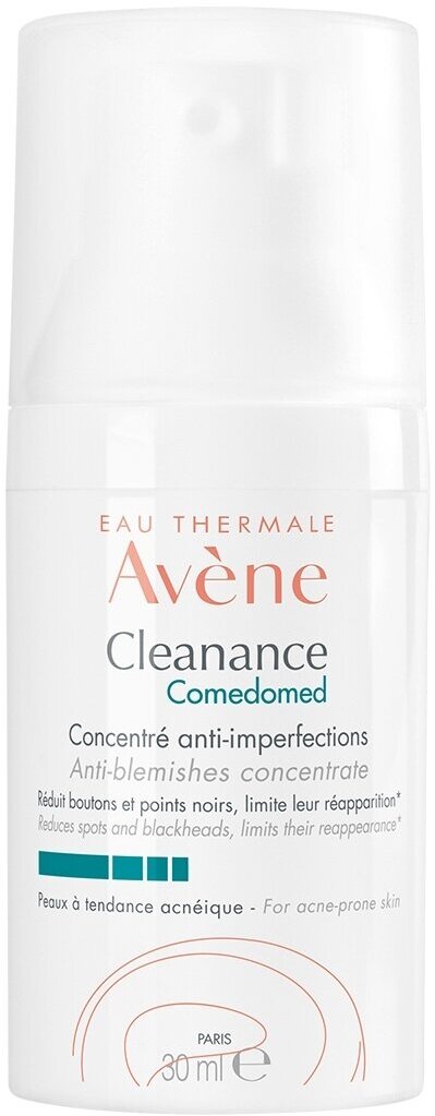 AVENE Cleanance Comedomed Концентрат для проблемной кожи лица, склонной к акне, 30 мл