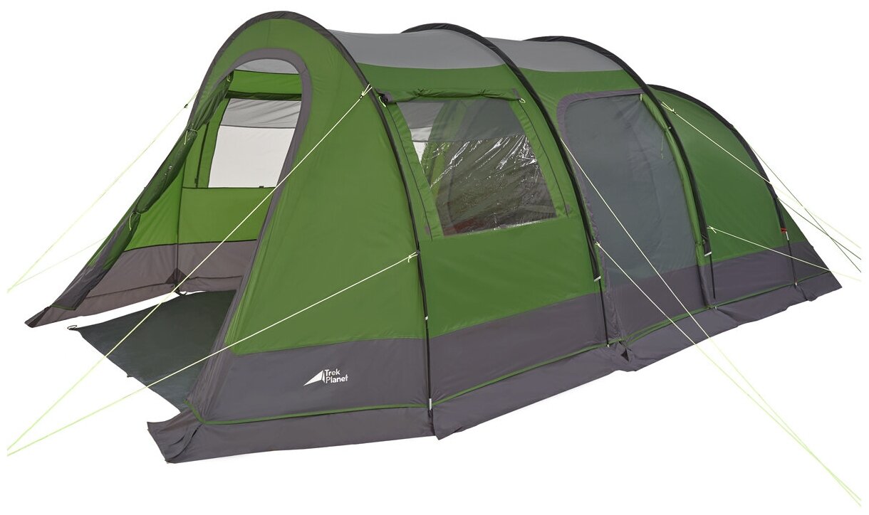 Палатка пятиместная TREK PLANET Vario Nexo 5, цвет: зеленый