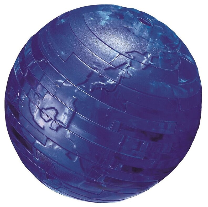 Головоломка 3D Crystal Puzzle Планета земля голубая цвет: синий - фото №1