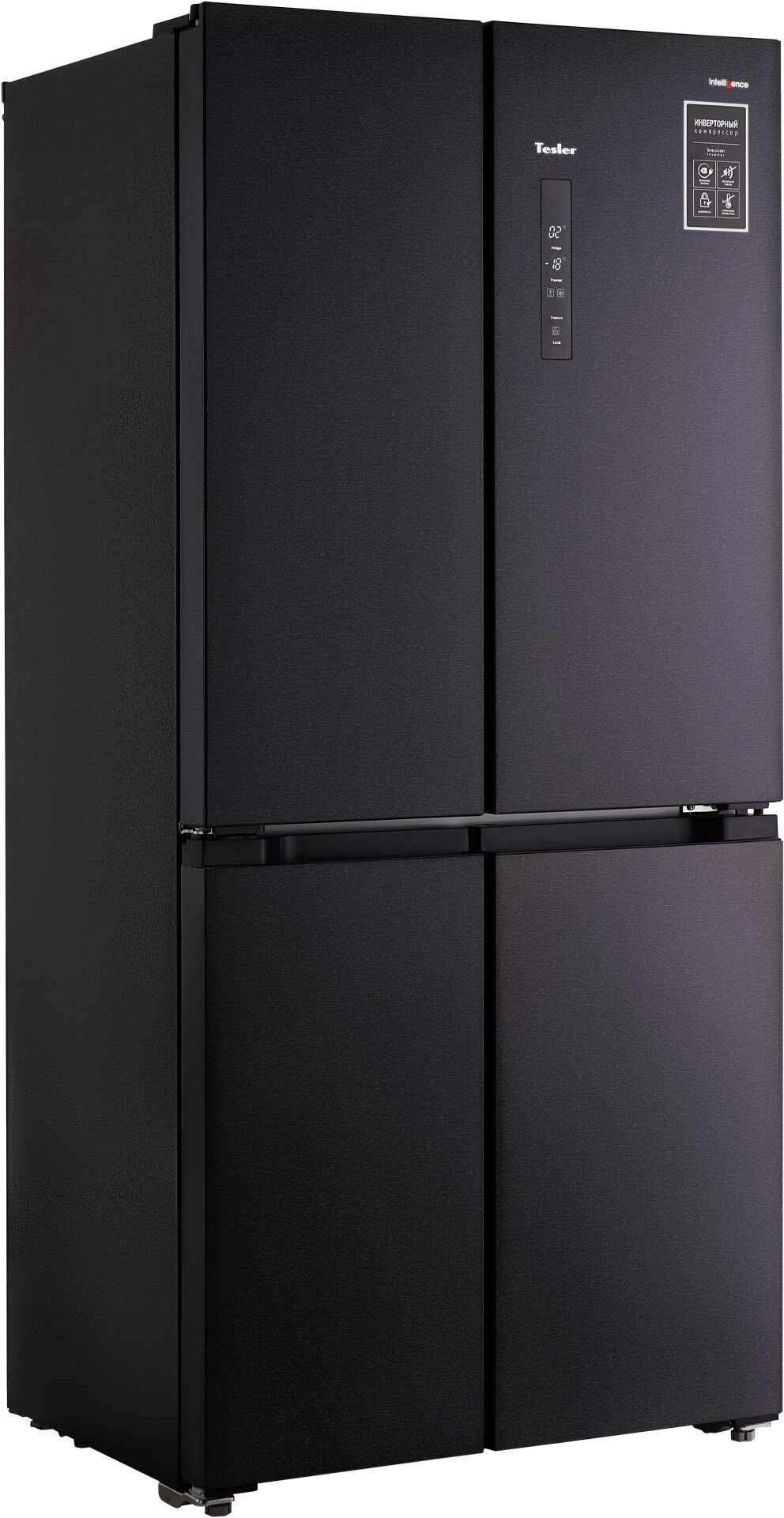 Холодильник TESLER RCD-482I GRAPHITE - фотография № 3