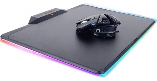 Мышь беспроводная + игровой коврик Mad Catz AIR, Wireless, 12000dpi, MR04DHAMBL000-0 Черный - фото №2