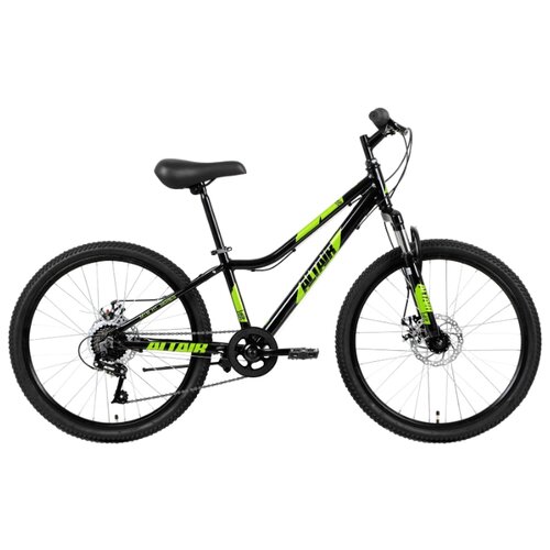 фото Подростковый горный (MTB) велосипед ALTAIR MTB HT AL 24 Disc (2019) черный 12.5" (требует финальной сборки)