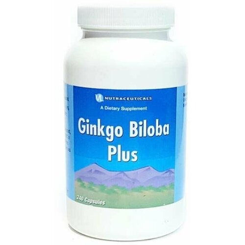 Гинкго Билоба Плюс , Ginkgo Biloba Plus, Vitaline, 230 мг