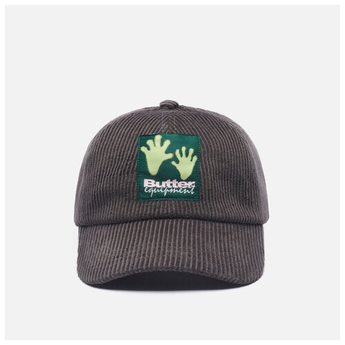 фото Кепка butter goods cord 6 panel серый, размер one size