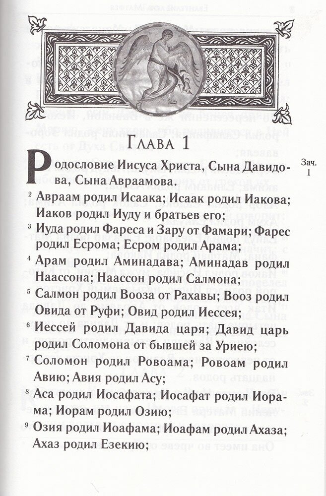 Святое Евангелие крупным шрифтом c выделением слов - фото №3