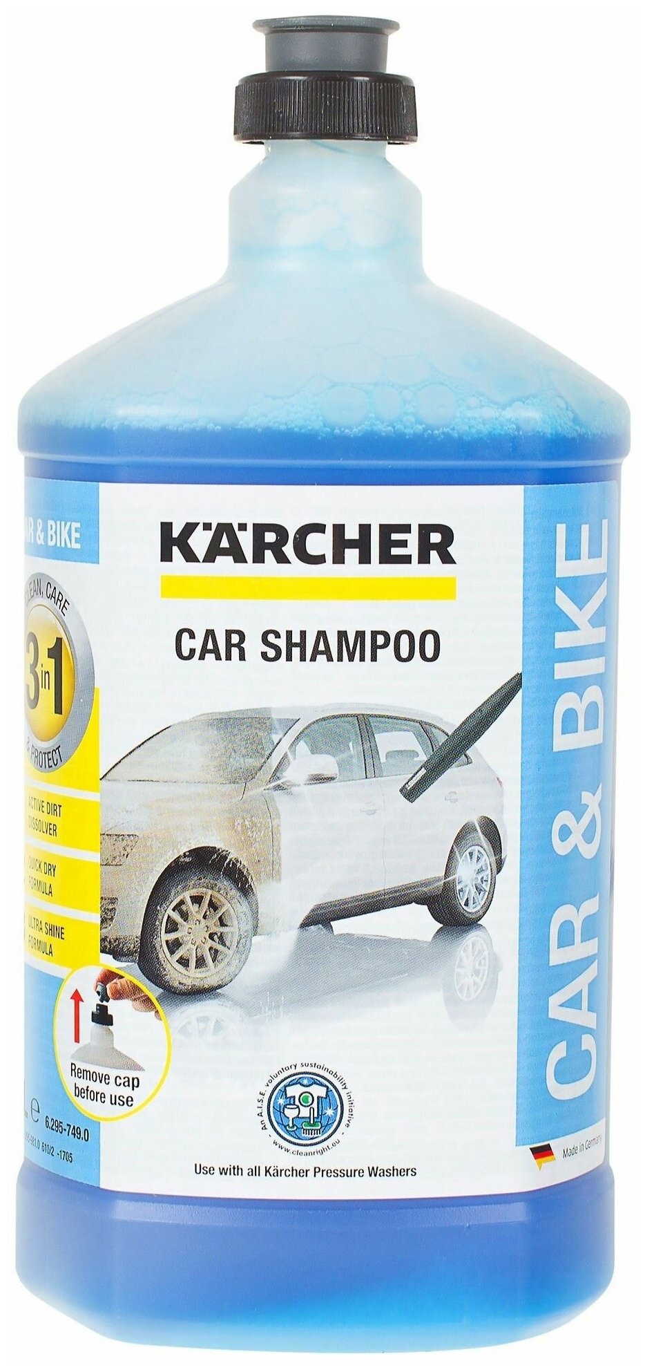 Мойка высокого давления Karcher K4 Basic Car, 130 бар, 420 л/ч - фотография № 14