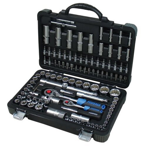 Набор Инструментов 108+6пр. Premium 1/4 1/2(12гр.) 1/2(17,19,21мм-6гр.) FORSAGE арт. F-41082-9 PREMIUM