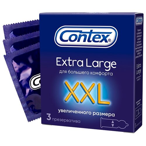 Презервативы Contex Extra Large, 3 шт.