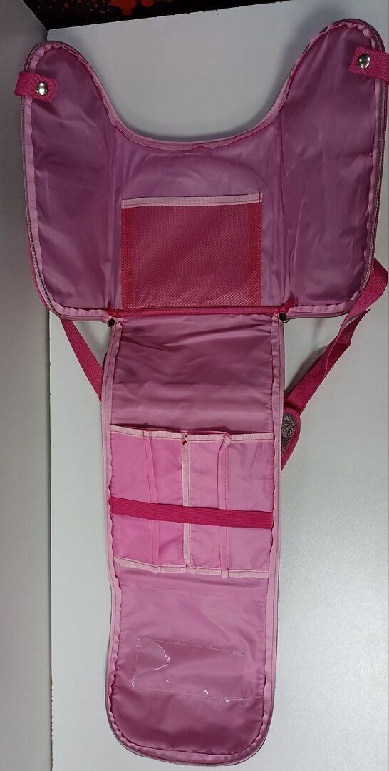 Ранец с единорогом для первоклассницы ортопедический, розовый