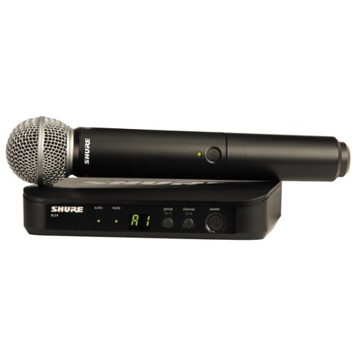 Shure BLX24RSM58 - вокальная радиосистема с микрофоном SM58 для монтажа в стойку 3688000₽