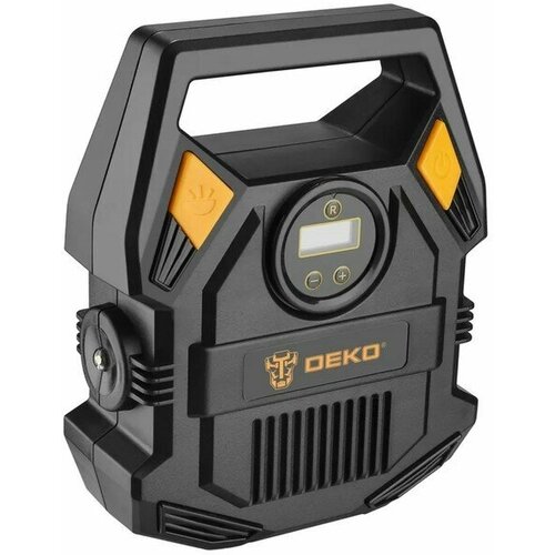 DEKO Компрессор автомобильный DEKO цифровой DKCP160Psi-LCD Basic 25 л/мин, 12 В