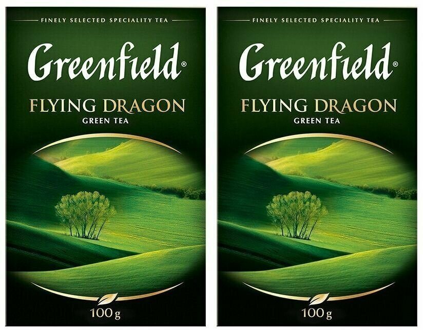 Greenfield Чай Flying Dragon, 100 г, 2 шт - фотография № 2