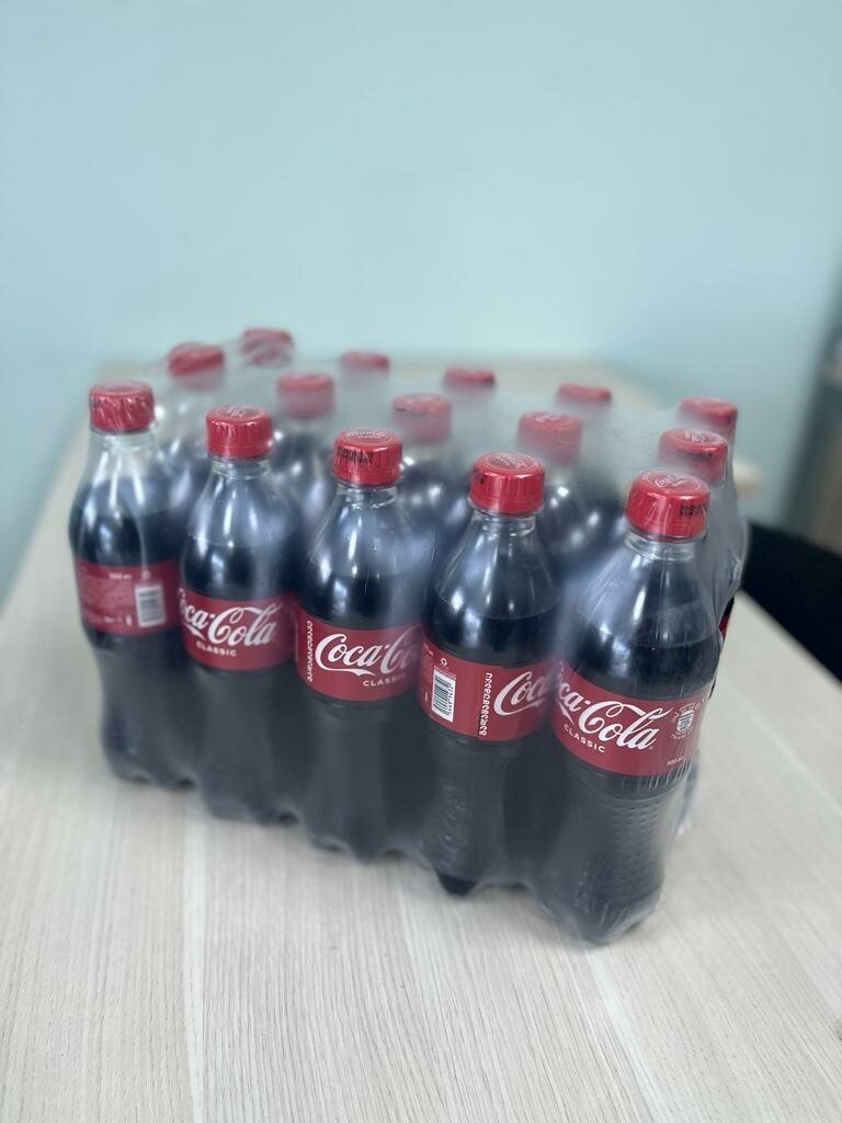 Coca-Cola Classic/Кока Кола ПЭТ 15 шт. х 0,5 л. - фотография № 2