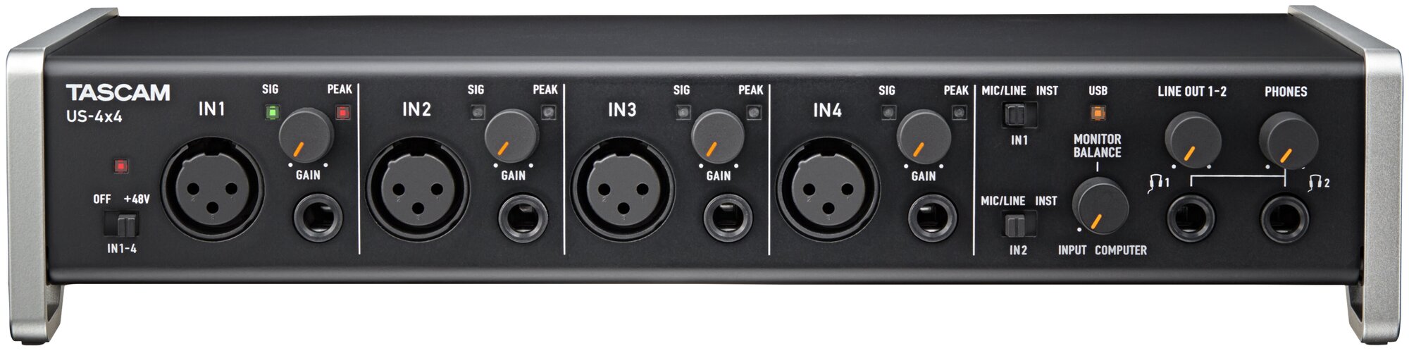 Tascam US-4X4 USB аудиоинтерфейс