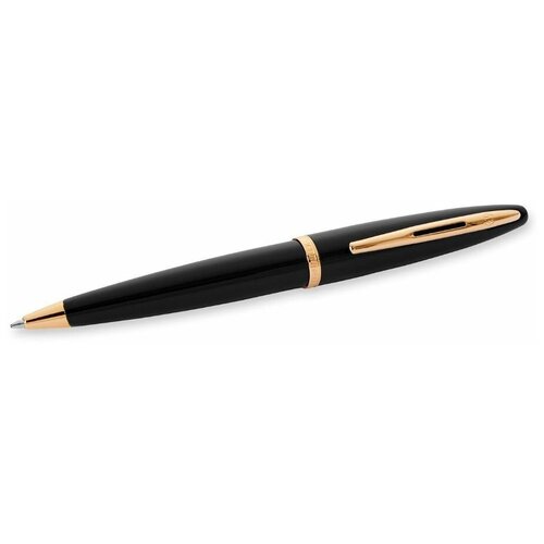 Ручка шариковая Waterman Carene S0700380 Black GT M синие чернила подар. кор.