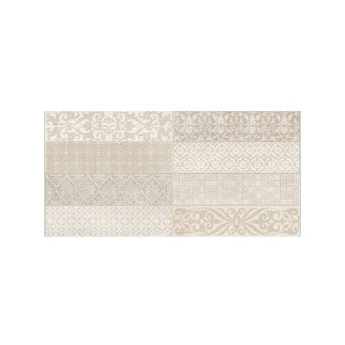Настенная плитка GayaFores Bricktrend Rev. Deco Almond 8,15x33,15 (906511) (1.24 м2)