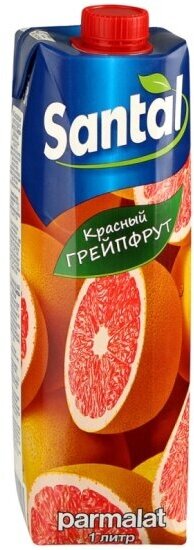 Напиток Santal Красный грейпфрут 1 л