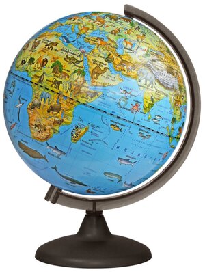 Глобус зоогеографический Глобусный мир 250 мм (10369)