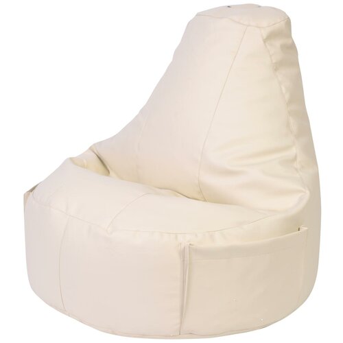 Dreambag Кресло Комфорт Светло-Бежевое ЭкоКожа (Классический)