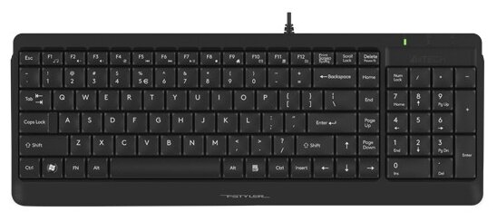 Клавиатура A4Tech Fstyler FK15 Black USB черный