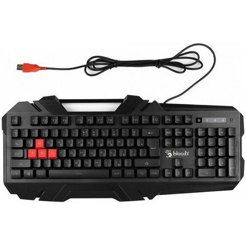 Клавиатура игровая проводная A4Tech Bloody B3590R черныйсерый 629000₽