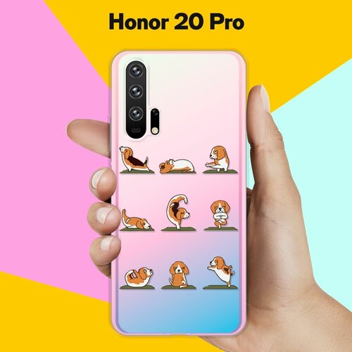 Силиконовый чехол Зарядка от Биглей на Honor 20 Pro силиконовый чехол зарядка от биглей на honor 30s