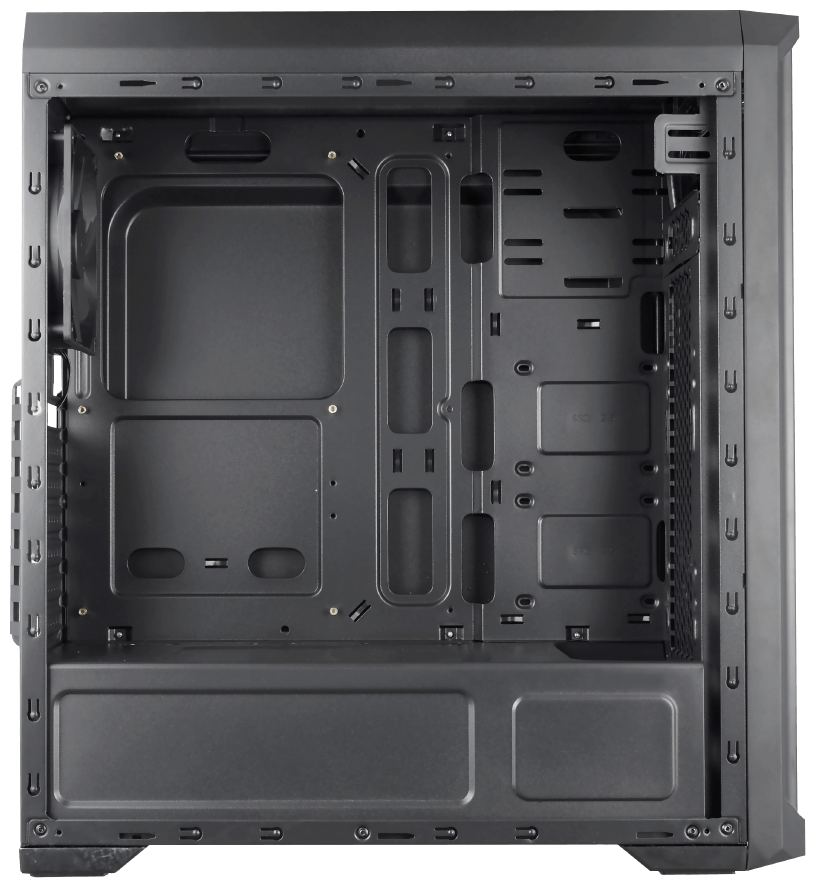 Корпус ATX Cougar 385NC10.0006 черный, без БП, окно из закалённого стекла - фото №4