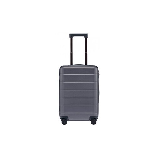 фото Умный чемодан xiaomi, поликарбонат, 38 л, размер s, серый