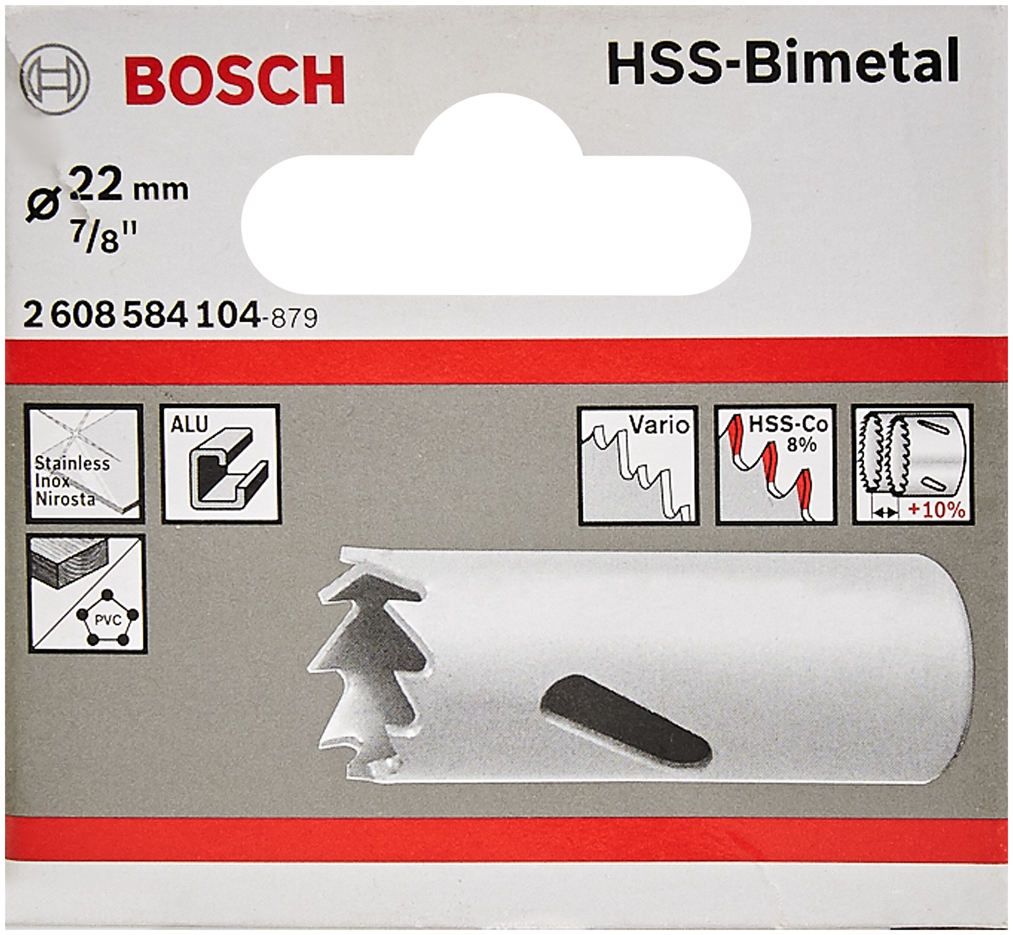 Коронка биметаллическая Bosch - фото №5