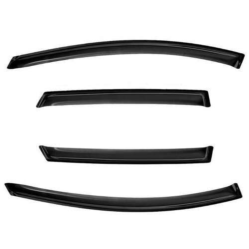 C812_к-Кт Дефлекторов Окон! На 4 Двери Suzuki Sx4 Sedan Autofamily арт. C812