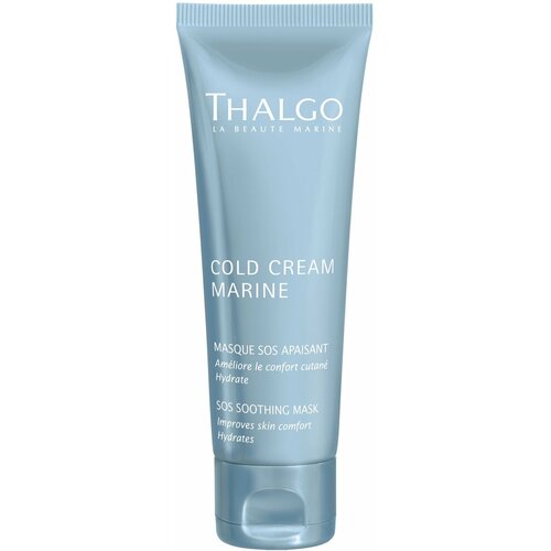 THALGO Cold Cream Marine SOS Soothing Mask Маска интенсивная для лица успокаивающая, 50 мл sos маска thalgo sos soothing mask 50 мл