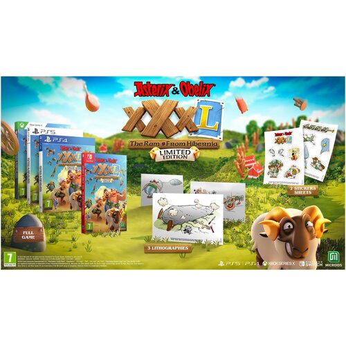 Asterix & Obelix XXXL: The Ram from Hibernia - Limited Edition [PS4, русская версия] игра asterix and obelix xxl2 limited edition limited edition для xbox one