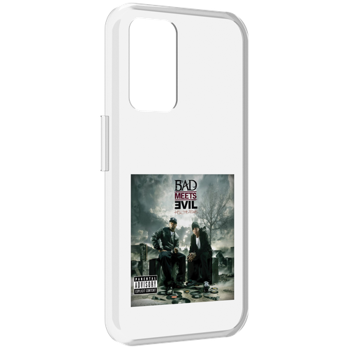 Чехол MyPads Eminem BAD MEETS EVIL – HELL THE SEQUEL для Realme GT Neo3T задняя-панель-накладка-бампер чехол mypads eminem bad meets evil – hell the sequel для tcl 40 se задняя панель накладка бампер