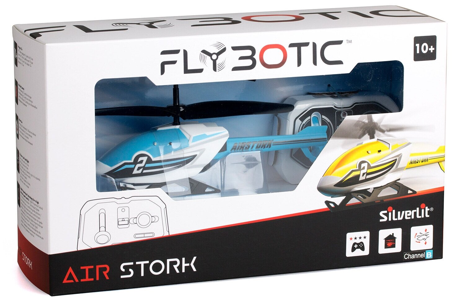 Flybotic 2-х канальный вертолет Эйр Сторк на ИК синий (84782-1)