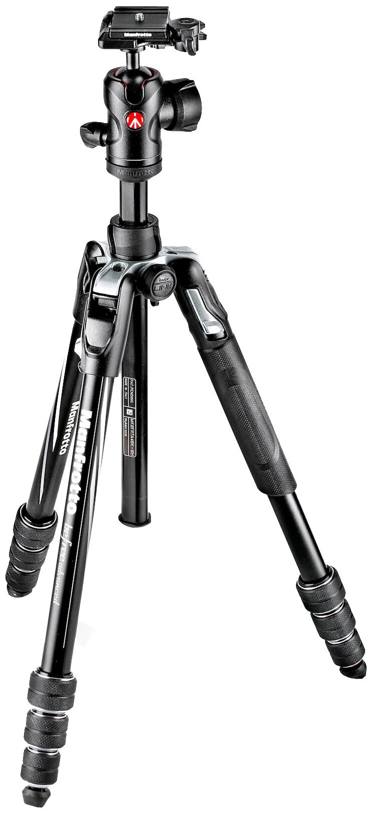 Штатив Manfrotto Befree Advanced Travel Twist MKBFRTA4BK-BH Black - фото №1