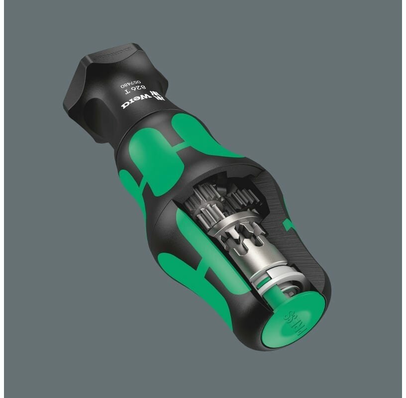 Рукоятка WERA 826 T Kraftform Turbo, 146мм [we-057480] - фото №2