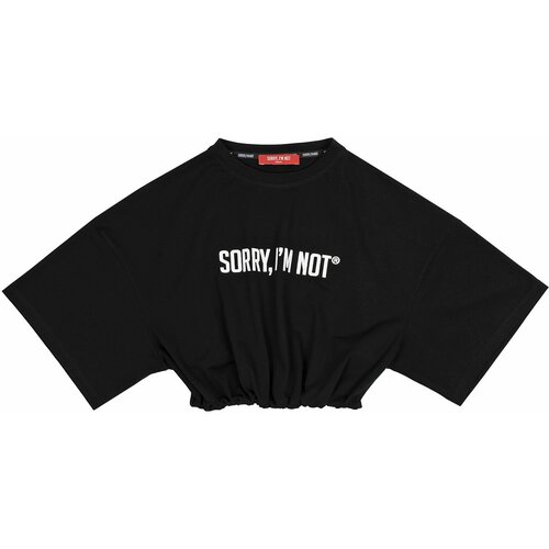 фото Топ sorry, i'm not, размер one size, черный