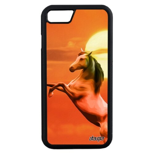 фото Чехол для телефонов apple iphone 7, "лошадь" животное мерин utaupia