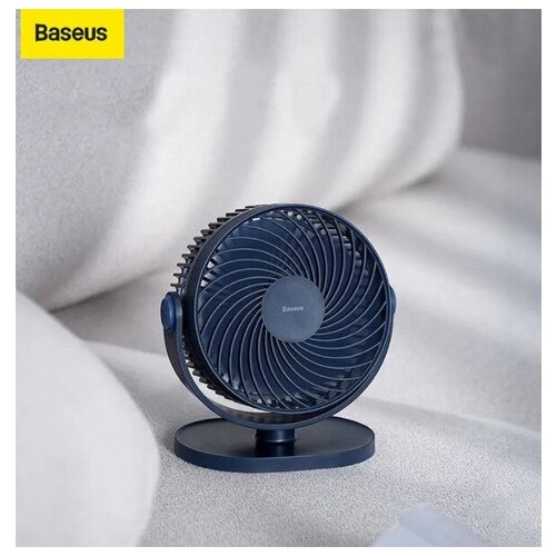 Настольный мини-вентилятор Baseus Serenity Desktop Fan Blue (ACYY000003)