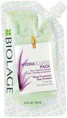 Matrix Biolage Hydrasource Deep Treatment Pack - Матрикс Биолаж Гидрасурс Маска-концентрат для глубокого восстановления, 100 мл -