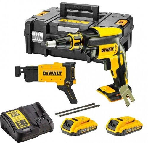 Шуруповерт аккумуляторный бесщёточный ленточный DeWalt DCF620D2K (с автоматической подачей саморезов) - фото №10