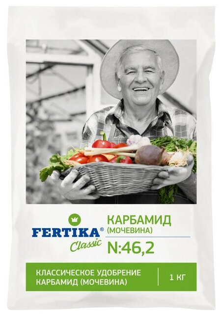 Карбамид Фертика (Fertika) - 1 кг - фотография № 2