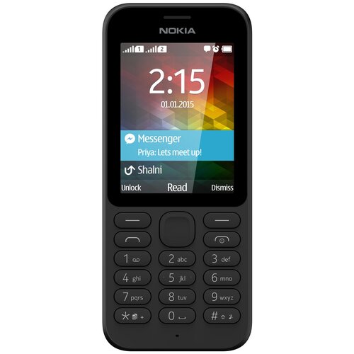 фото Мобильный телефон nokia 215 dual sim black