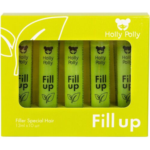 Набор филлеров для восстановления волос с экстрактом кактуса и алое Holly Polly Fill up Filler Special Hair Set