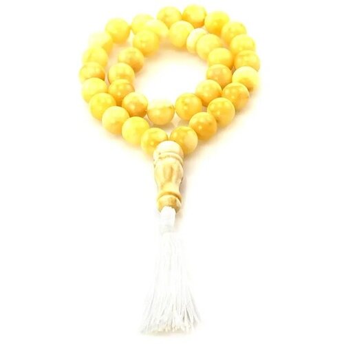 фото Браслет-нить, янтарь, 10 шт., размер 44 см, размер one size amberhandmade